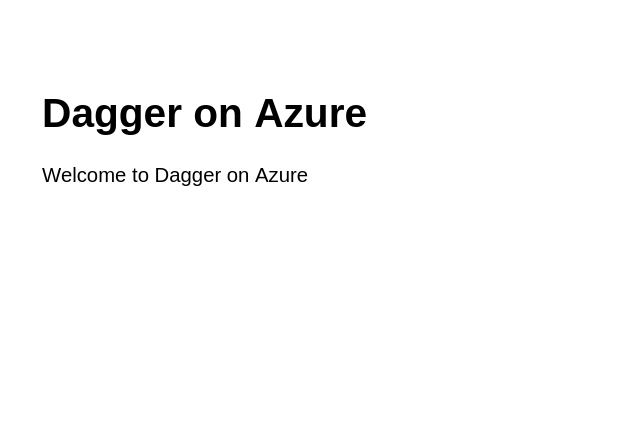 Result of running pipeline from Azure Pipelines