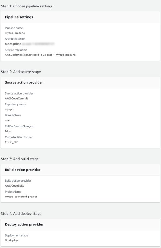 Create CodePipeline