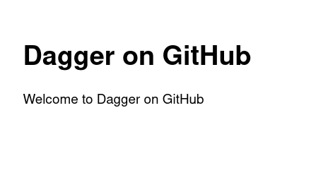 Result of running pipeline from GitHub